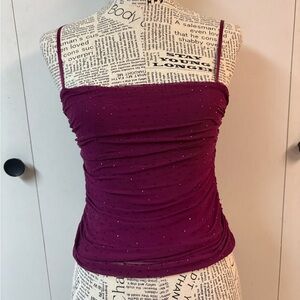 NWT Nordstrom Fuchsia Camisole with Spaghetti Straps